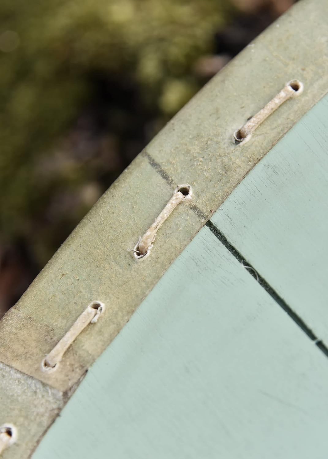 Battle-Merchant | Rundschild mit Fenrir-Motiv | handbemalter Wikingerschild aus Holz | 80cm (31,5 Zo