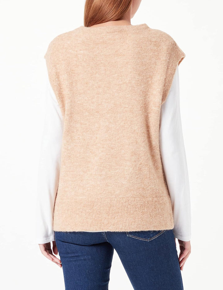 s.Oliver BLACK LABEL Damen Slipover 40 Brown, 40 Brown