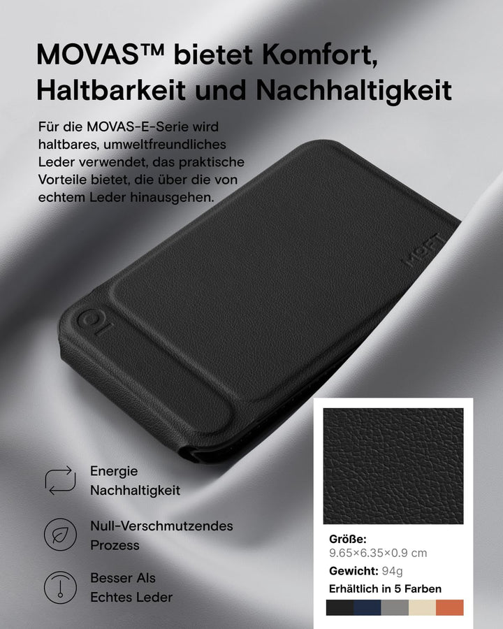 MOFT Stativ für Smartphone, 3 in 1 Handy Stativ Geldbörse und Verstellbares Handy Ständer Magnetisch