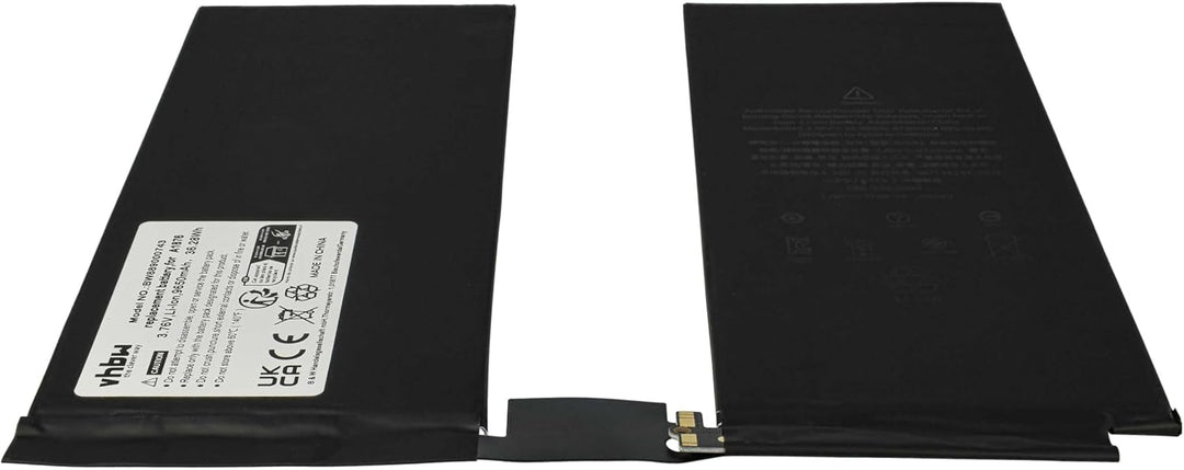 vhbw Akku kompatibel mit Apple iPad Pro 12.9 4. Gen, 12.9 3. Gen 2018, 12.9 3. Gen Tablet Pad (9650