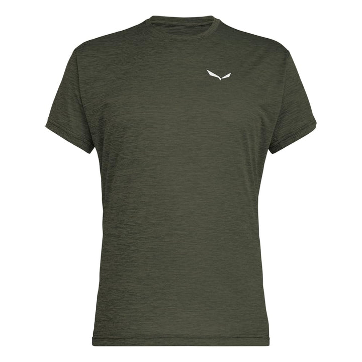 Salewa Puez Melange Dry T-Shirt Herren M Faded Green Melange, M Faded Green Melange