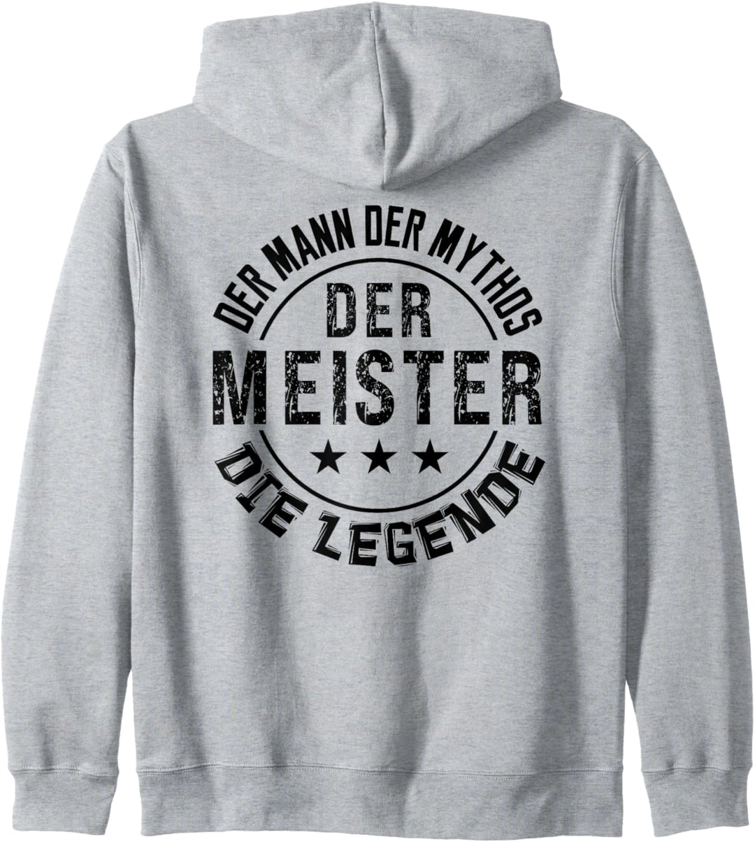 Meister Der Mann Der Mythos Meister-Prüfung bestanden Kapuzenjacke