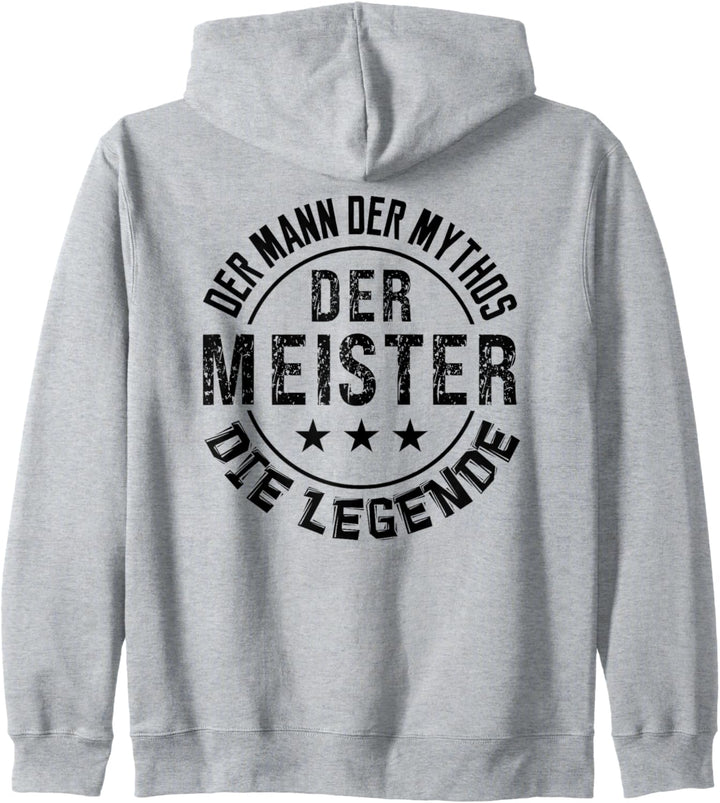 Meister Der Mann Der Mythos Meister-Prüfung bestanden Kapuzenjacke