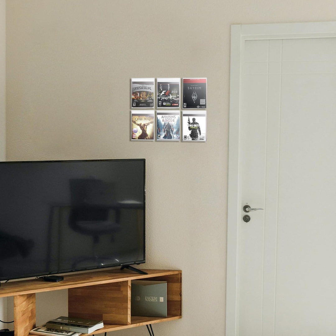 CaSZLUTION Transparente Acryl-Schutzhülle für Videospielbox für PS3, PS4, PS5 und Xbox One, 3 mm dic