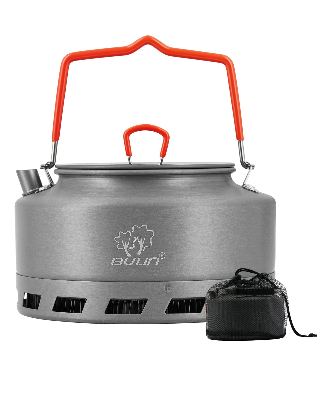 Bulin Camping Wasserkessel 2.2L Grösser Kaffeekanne Wasserkocher 2-3 Personen Kochen Leicht Faltbar