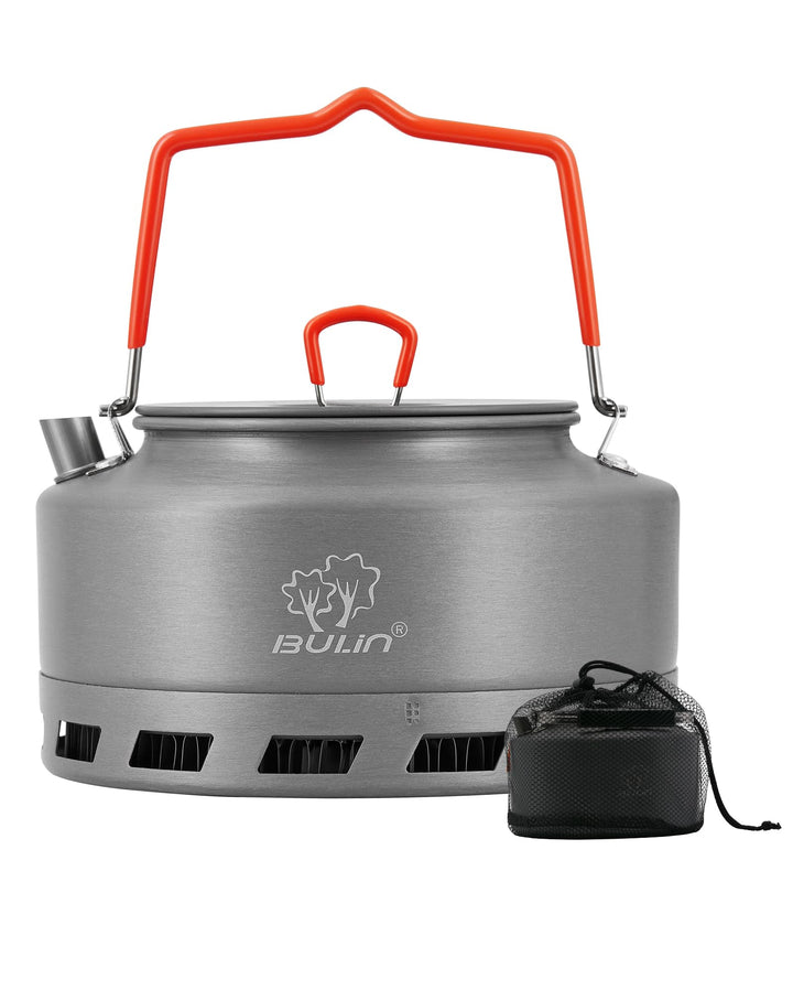 Bulin Camping Wasserkessel 2.2L Grösser Kaffeekanne Wasserkocher 2-3 Personen Kochen Leicht Faltbar