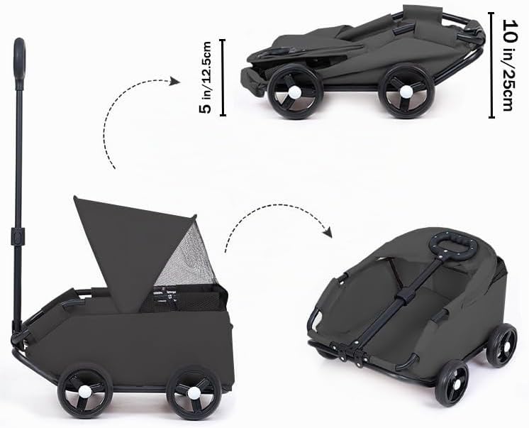 Haustierauto, bequem zum Tragen während Autofahrten und Spaziergängen, faltbar, platzsparend, geeign