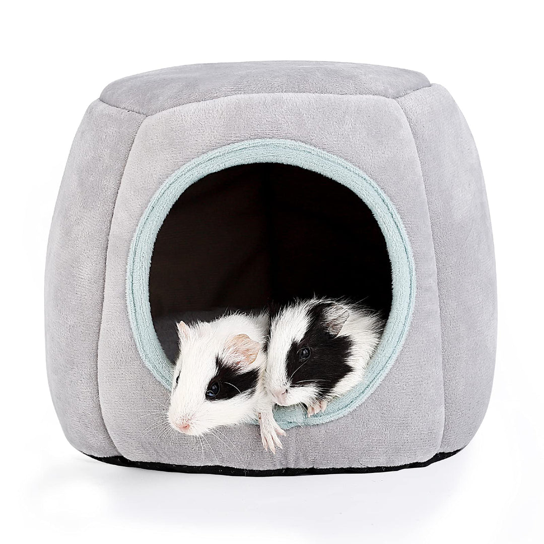 ONEJU Meerschweinchenbett, Meerschweinchenversteck, Kaninchenbett, Kaninchenversteck, Meerschweinche