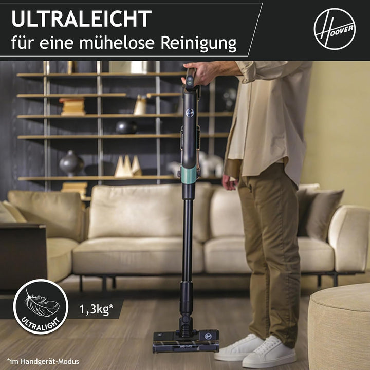 Hoover ultraleichter kabelloser HF2 Akku Staubsauger für Tierhaare, mit Verdichtungs-Funktion für 3X