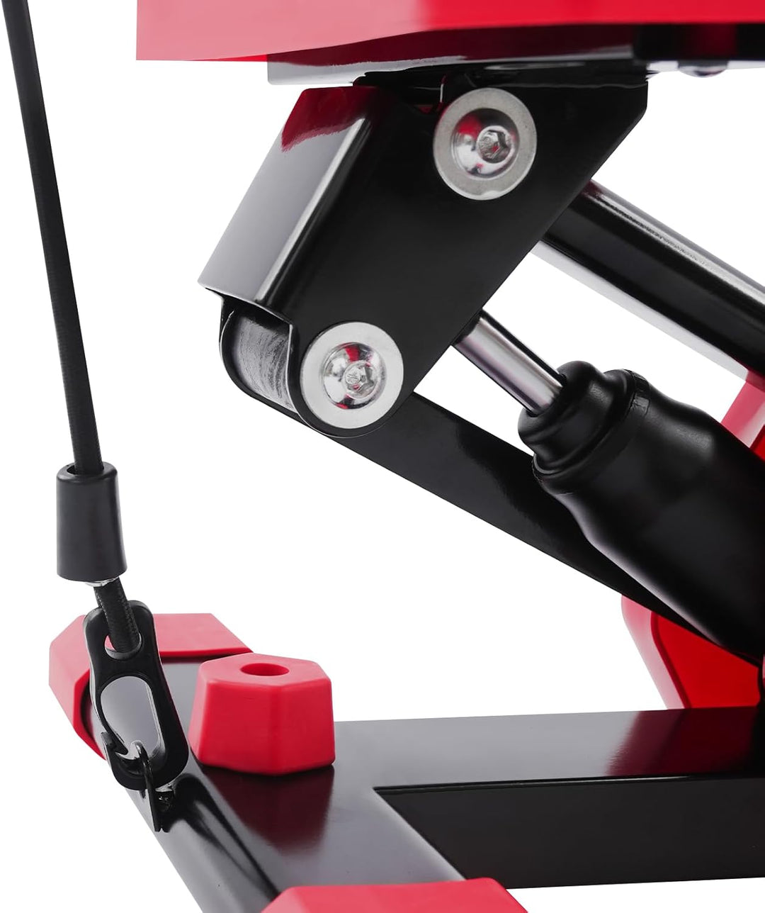 Pedaltrainer mit LCD-Display, Arm- und Beintrainer mit Zugseilen, kompakt | Noppenpedale und ergonom