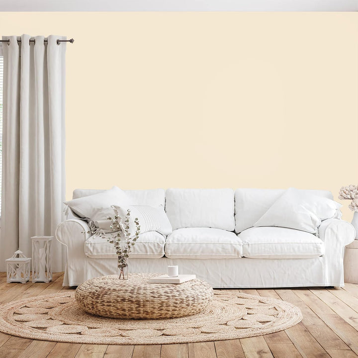 BOX DECO COULEURS Natura Wandfarbe Natur ökologisch Matt Innen Innen - 1L Beige Schnur Beige.