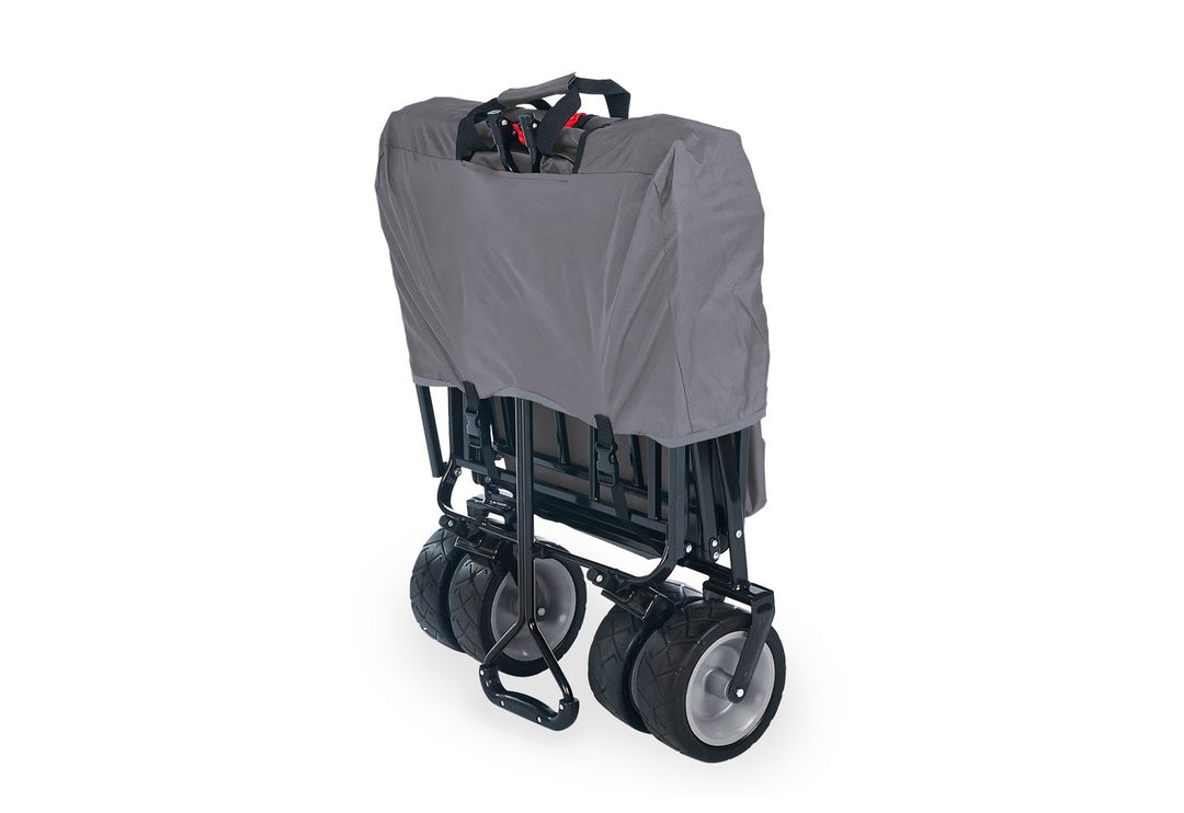 Pinolino Klappbollerwagen Paxi, faltbar, inkl. Sonnendach, Hecktasche und Tragetasche, PU-Bereifung,