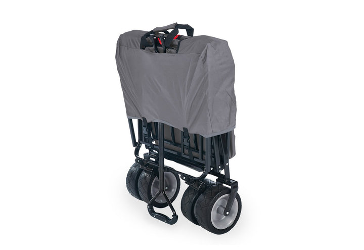 Pinolino Klappbollerwagen Paxi, faltbar, inkl. Sonnendach, Hecktasche und Tragetasche, PU-Bereifung,