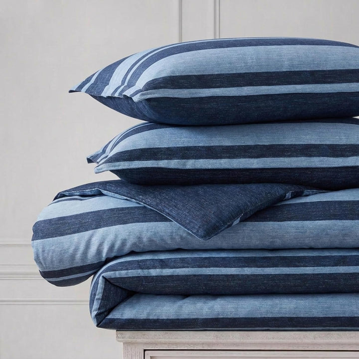 Nautica Longpoint Comforter Set, King, Blue, King