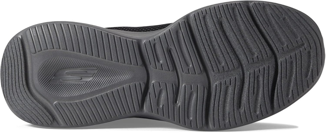 Skechers Skech-Lite Pro Clear Rush Sneaker für Herren, weiss 41 EU Black Mesh Duraleather Trim, 41 E