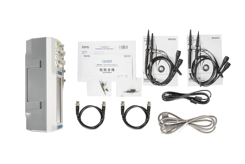 RIGOL DS1104Z-S Plus Digitales Oszilloskop, 100MHz,4+16CH,Digitalkanäle, 24Mpts Speichertiefe, 1G Sa