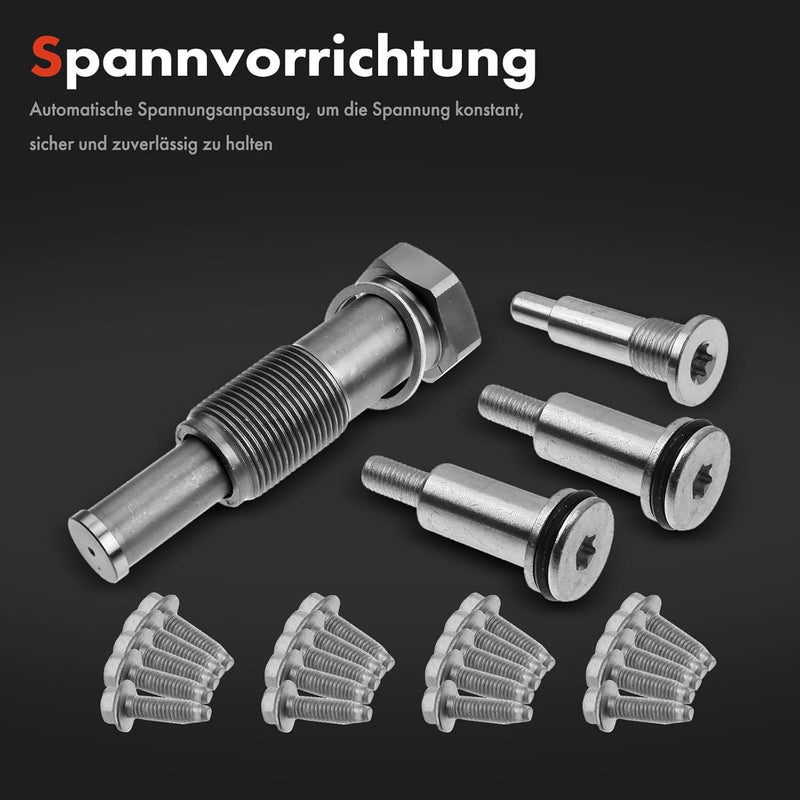 Frankberg Steuerkettensatz Kompatibel mit 1er F20 Berlingo B9 C3 II SC C4 LA C5 III RD DS3 DS4 DS5 M