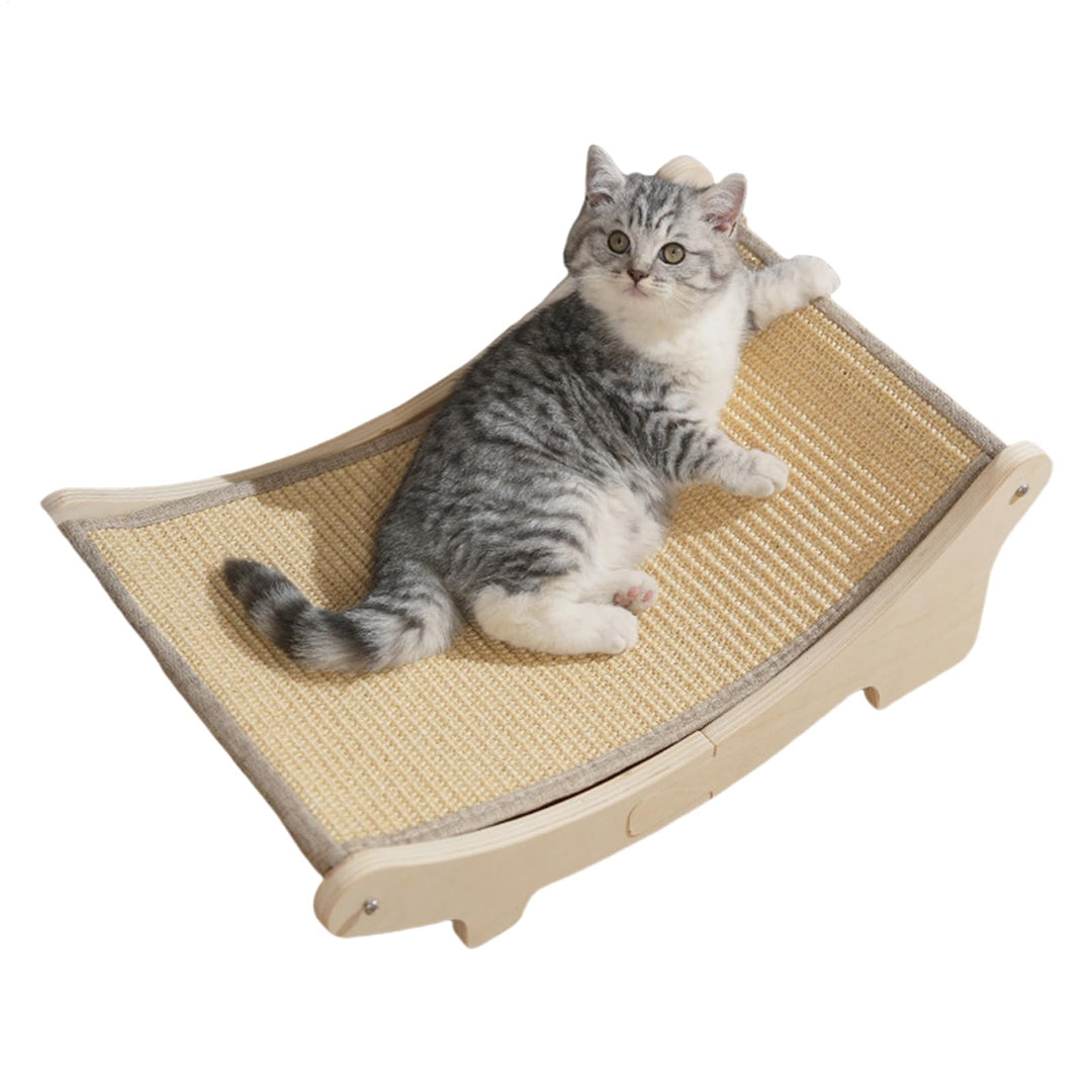 Katzen Sisal Stuhl, Katzen Kratzpappe Liegestuhl, Katzenbett Hammock, Matratzenbezug Belastbar Mit 1