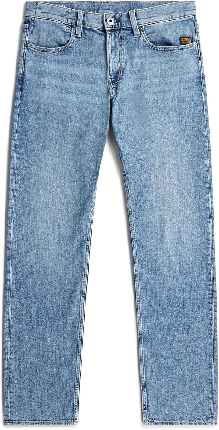 G-Star Raw Herren Jeans Mosa Straight Jeans 26W / 30L Blau (Faded Sea Point Blue D23692-d930-h078)