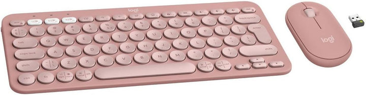 Logitech Pebble 2 Combo - US QWERTY-Layout, Rosa