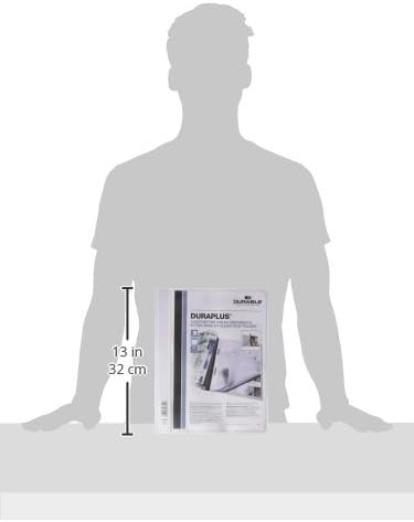 Durable Angebotshefter Duraplus mit Sichttasche für A4, weiss, 25er Packung, 257902, weiss