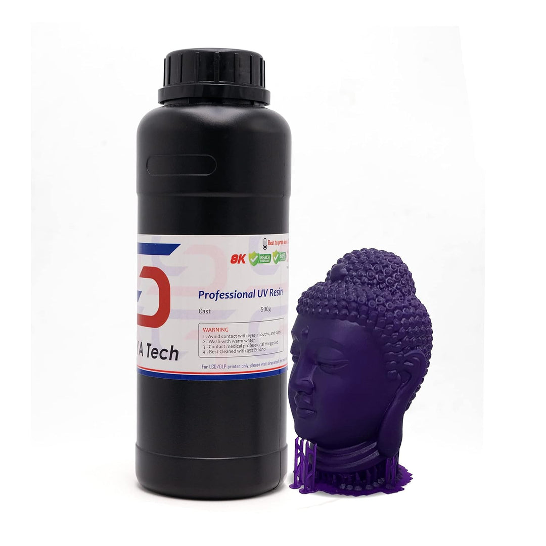 Siraya Tech Cast 3D-Druckerharz Giessbar LCD UV-härtendes Harz Einfach zu Drucken und Verwenden Hohe