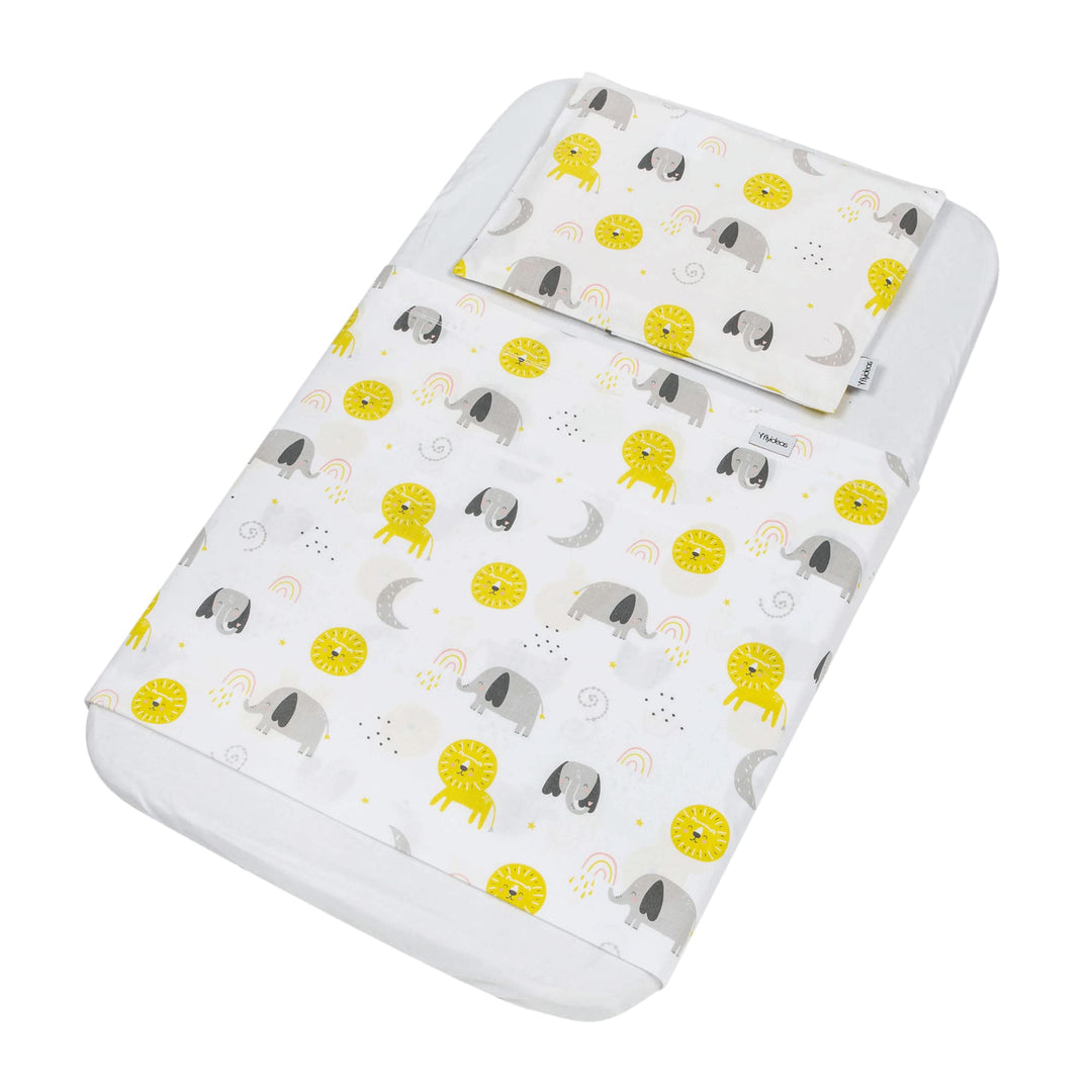 FlyIdeas Next 2 me Spannbettlaken Beistellbett Baby 83x50 cm, 3 STK. Komplett-Set Bettlaken für Baby
