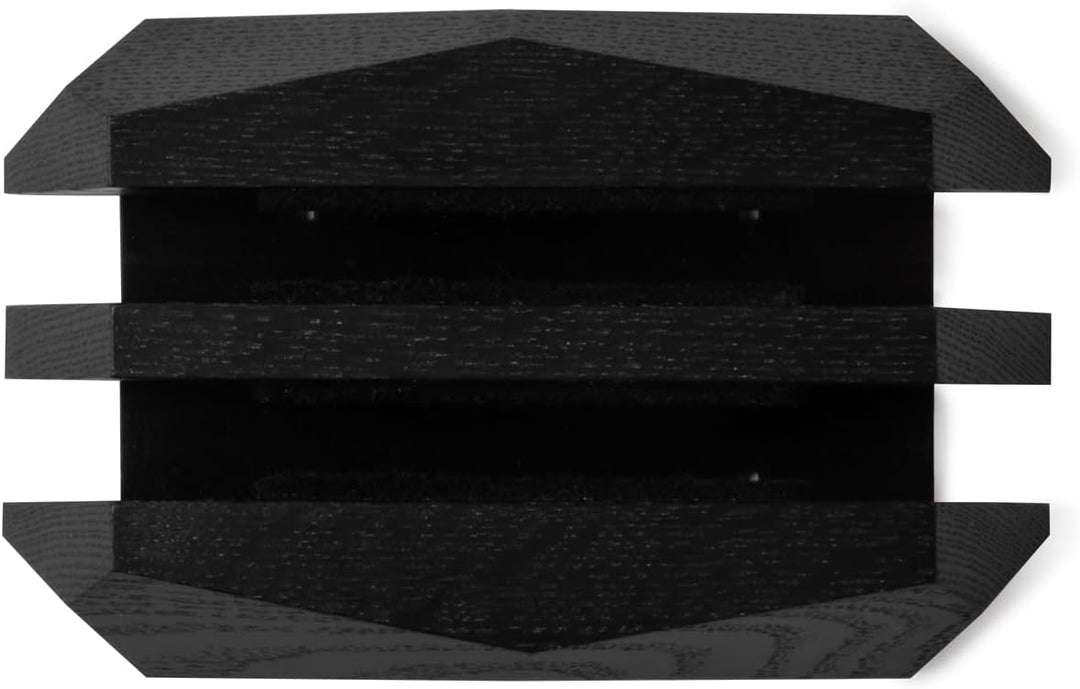 Oakywood - Laptop Ständer Vertikal - Laptop Stand aus Holz - Halterung für 2 Laptops, Verstellbar -