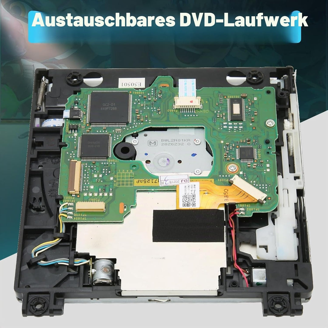Original DVD-Laufwerk-Ersatz für Wii D2A D2C D2E D2 D2D-Spielkonsole Plug-and-Play-Einheit, für Wii-