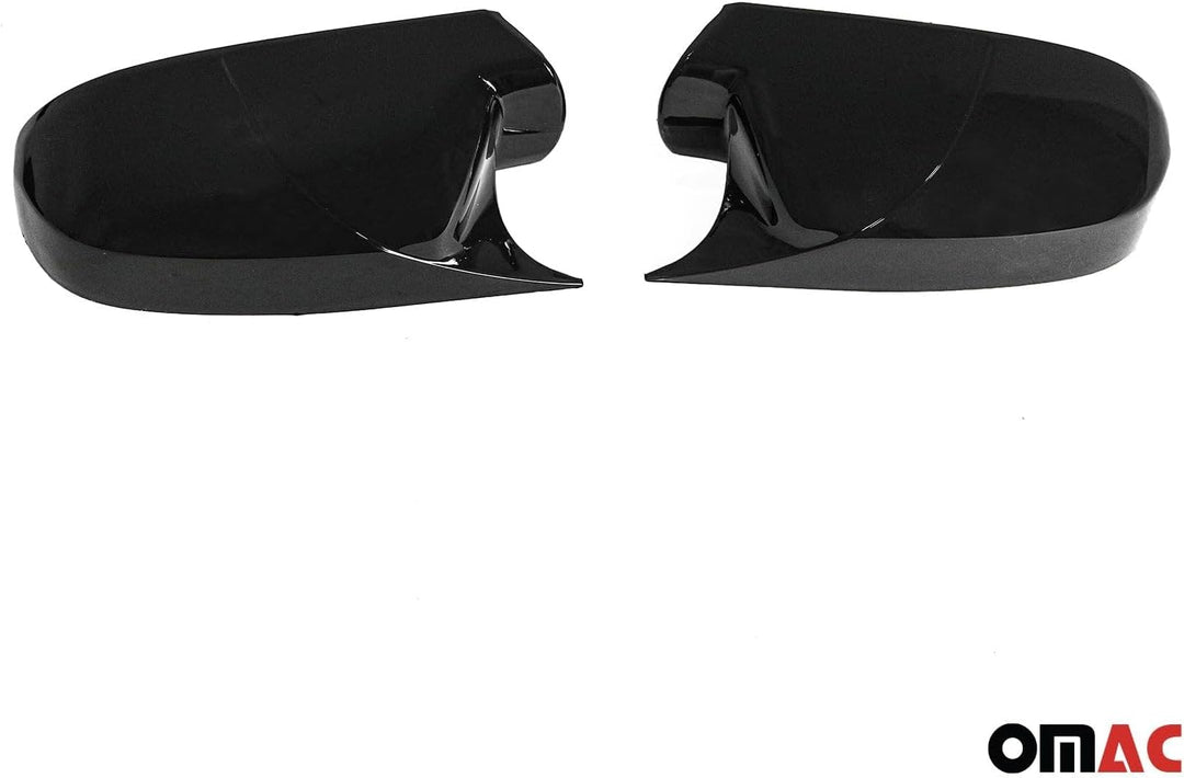 Spiegelabdeckung Spiegelkappen kompatibel mit Audi A3 S3 RS3 2008-2013 Piano Schwarz 2x