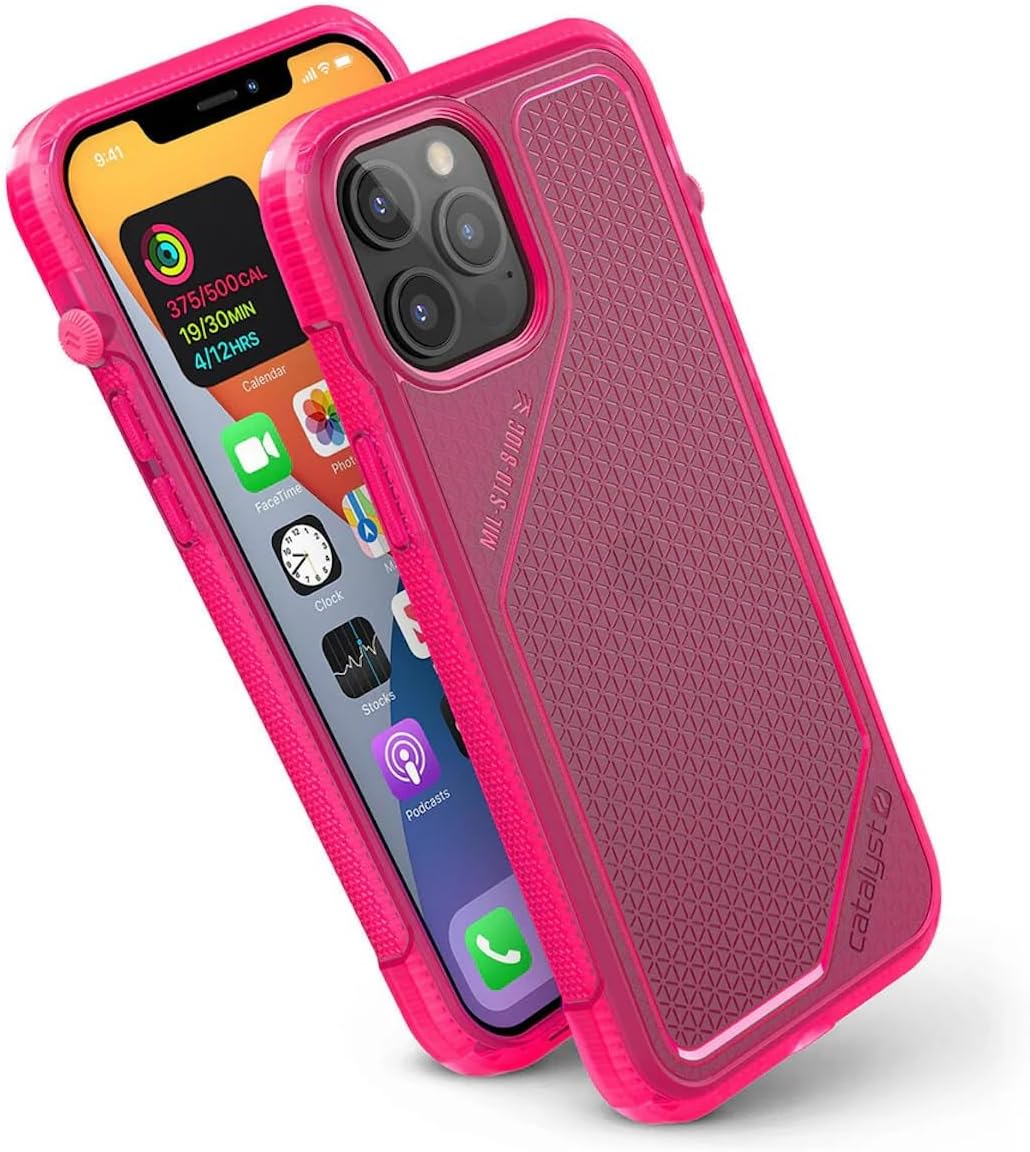 Vibe Series Hülle, designt für iPhone 12 Pro Max, patentierte drehbare Stummschaltung, 3 m fallfest,