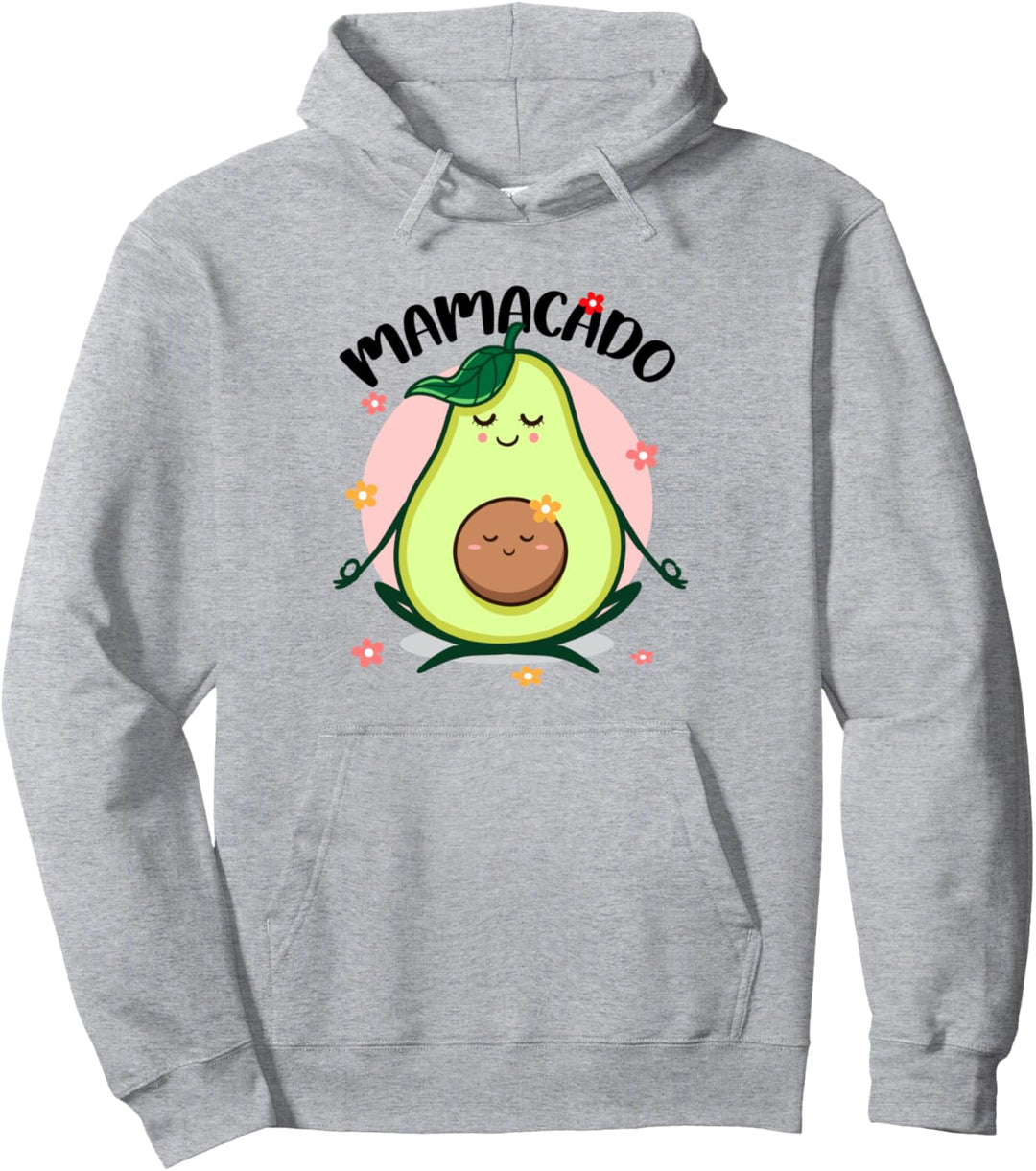 Mamacado Lustige Avocado Mama Muttertag Schwangerschaft Mammy Mom Pullover Hoodie