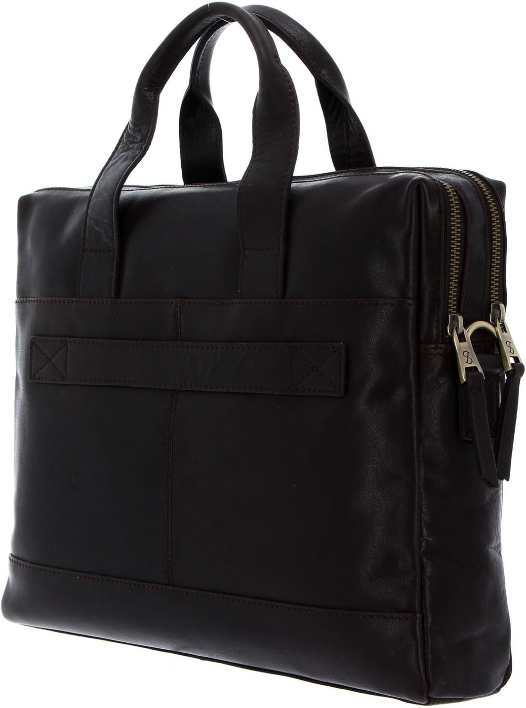SADDLER Adam Computer Bag Dark Brown
