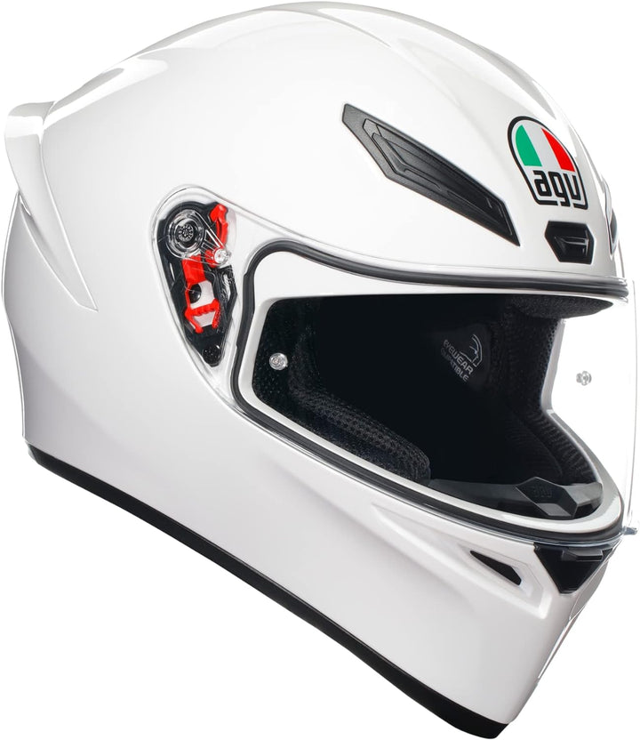 AGV - K1 S E2206 Motorrad Helm, Herren ECE Vollvisier Motorradhelm, Racing Style mit Aerodynamischem