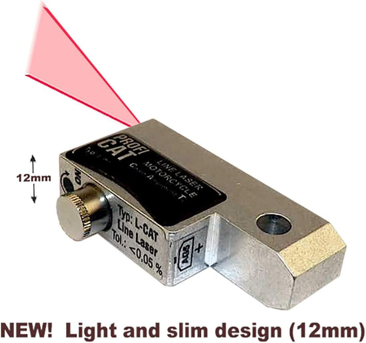 L-CAT Linien-Laser Kettenfluchttester 12 mm