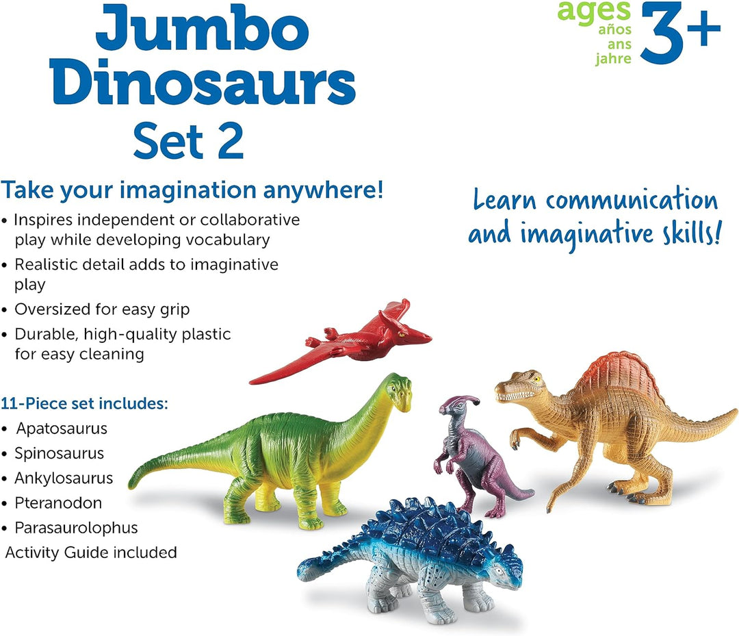Learning Resources Grosse Dinosaurier, Set 2