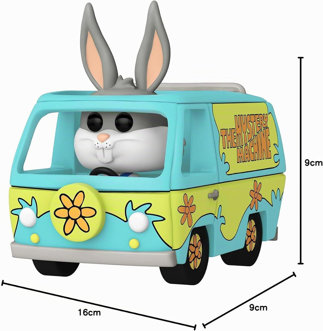 Funko Pop! Ride Super Deluxe: HB - Mystery Machine mit Bugs Bunny - Looney Tunes - Vinyl-Sammelfigur