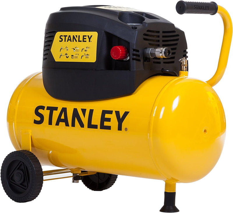 STANLEY Kompressor D200/8/24, max 8 bar, 24l Tank, 1.5PS, 180l/min, D200/8/24