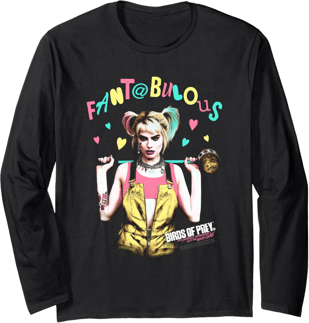 Birds of Prey Harley Quinn Fantabulous Langarmshirt