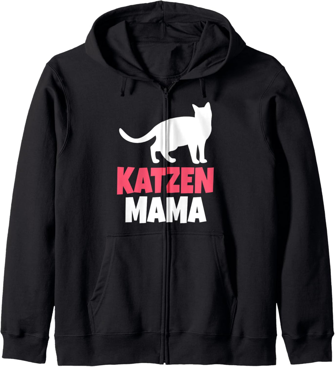 Katzen Mama Niedliche Geschenkidee Kapuzenjacke