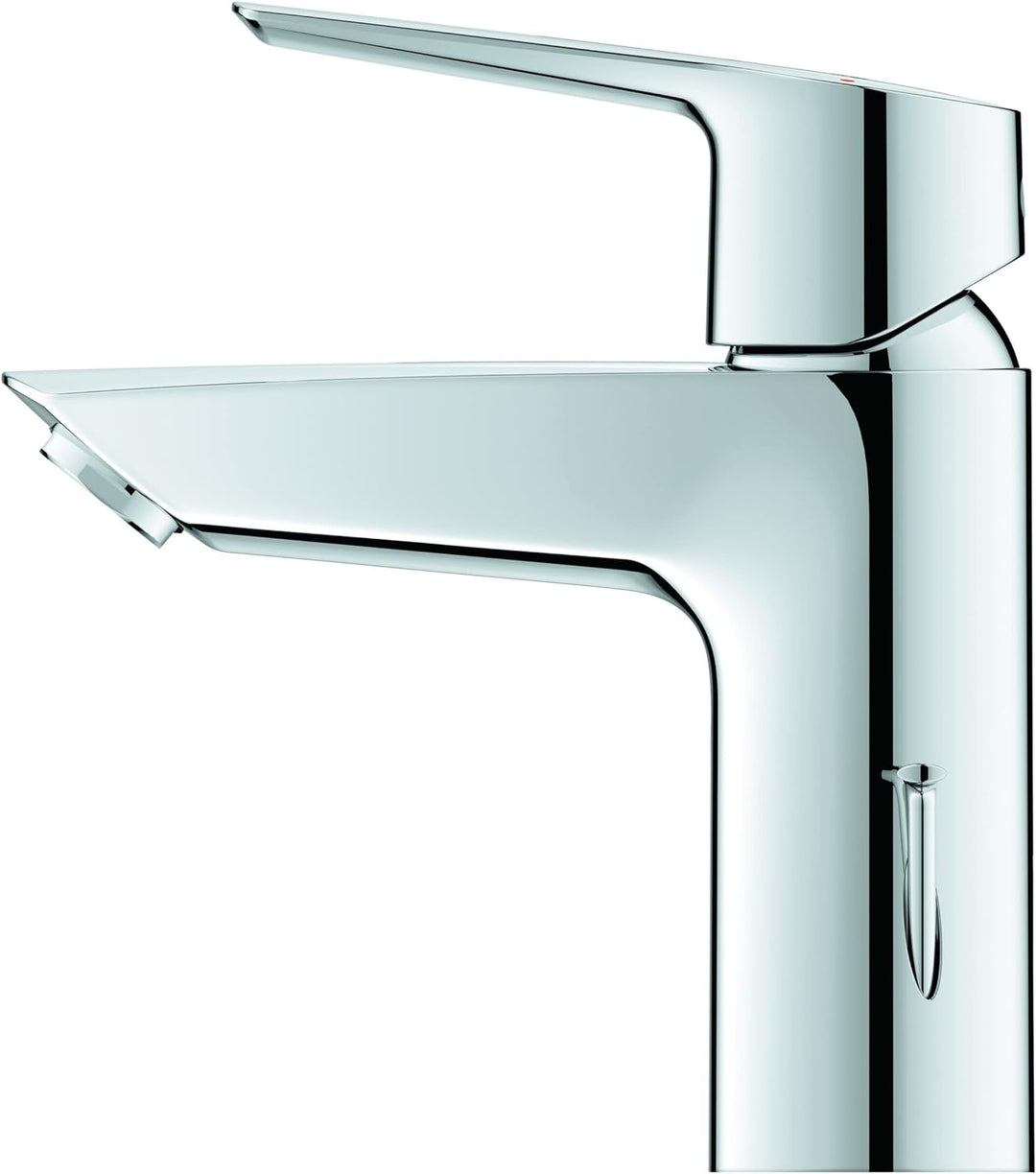 GROHE QUICKFIX Start - Einhand- Waschtischarmatur (wassersparend, S-Size, inkl. 3-in-1 Montagewerkze