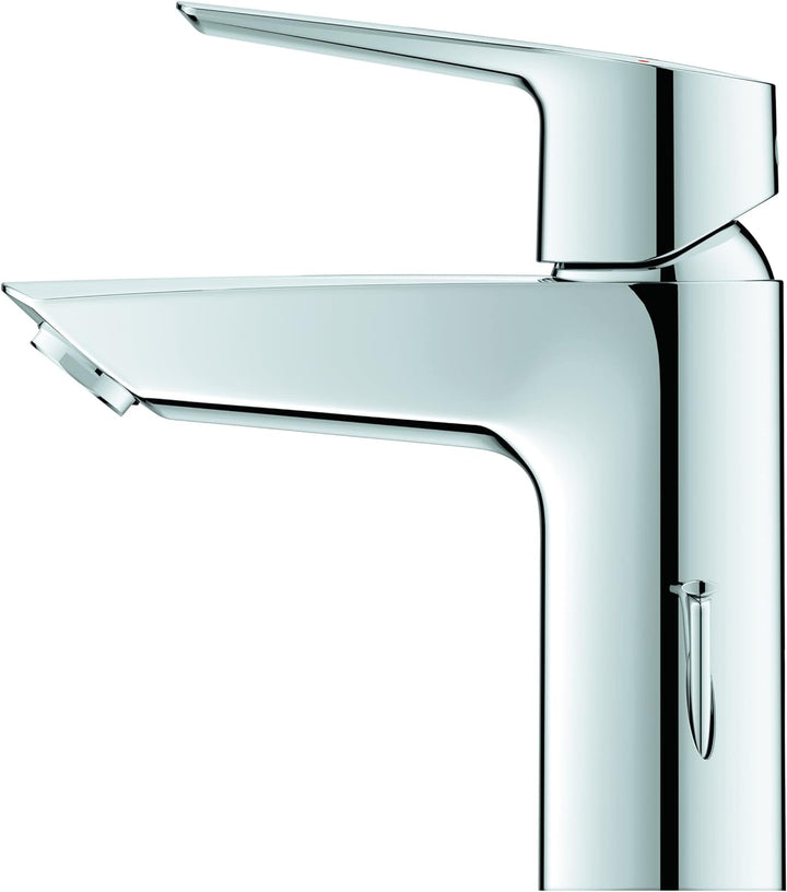 GROHE QUICKFIX Start - Einhand- Waschtischarmatur (wassersparend, S-Size, inkl. 3-in-1 Montagewerkze