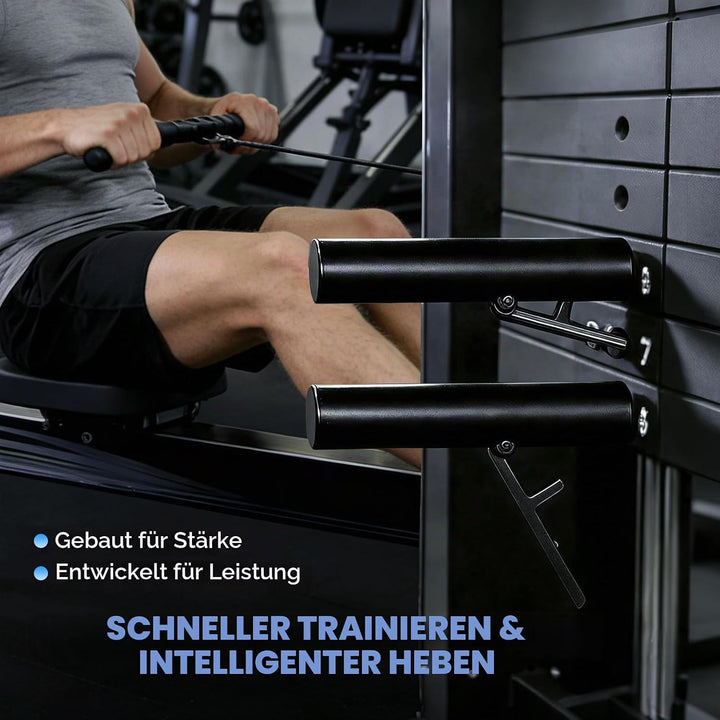 Gym Pin für Zusatzgewicht, 2 Stück Gewichtsstapelstift Ersatz Drop Set Stifte für Fitnessstudio Load