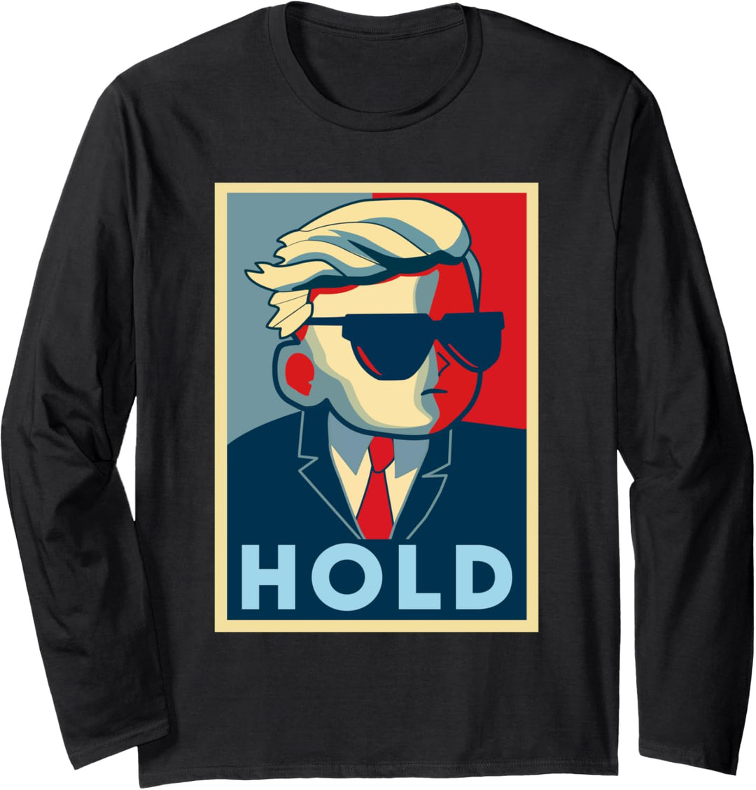 Retro Wall Street Bets | Hold WSB Langarmshirt