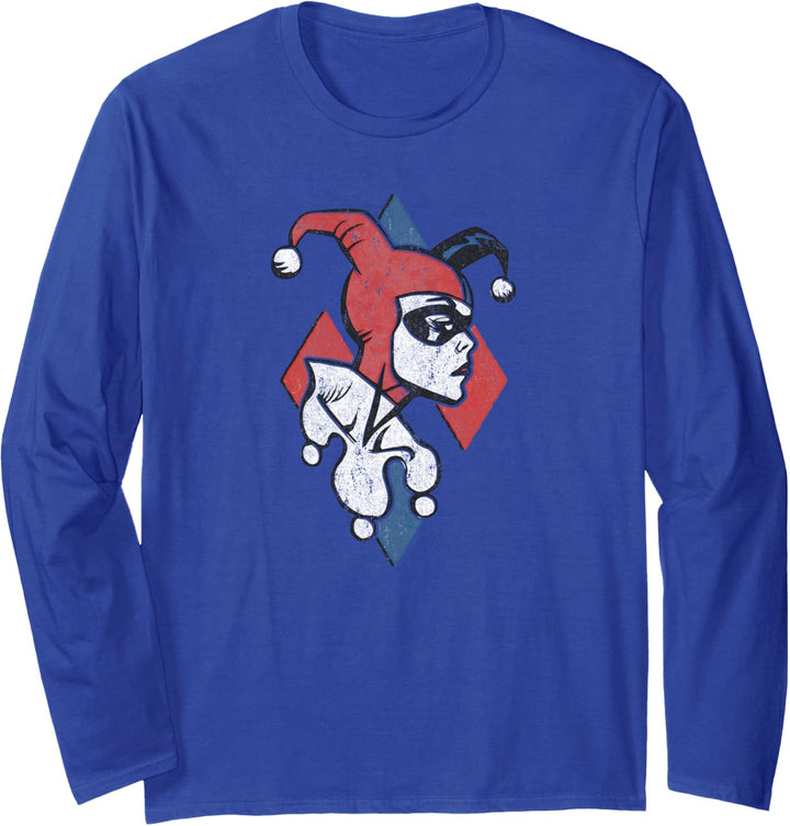 Harley Quinn Profiling Langarmshirt