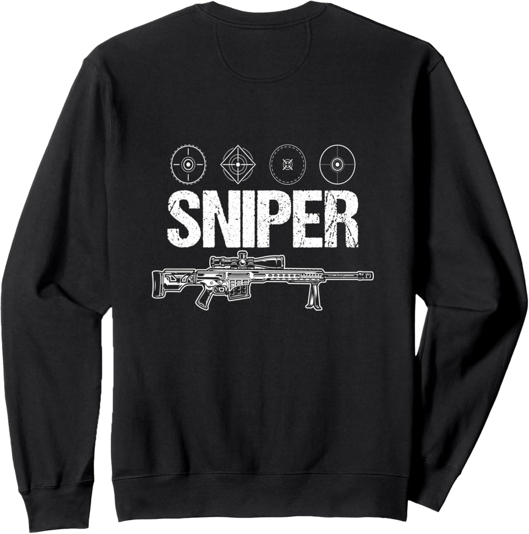 Backprint Sniper Gamer Sweatshirt