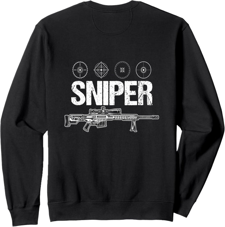 Backprint Sniper Gamer Sweatshirt