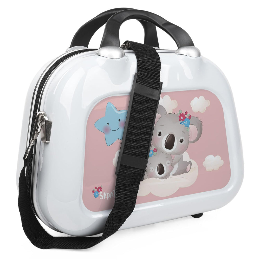 Kosmetikkoffer Hartschale Gross, Beautycase Damen, Trolley &amp; Handgepäck Koff Blanco-koala, Blanco-ko
