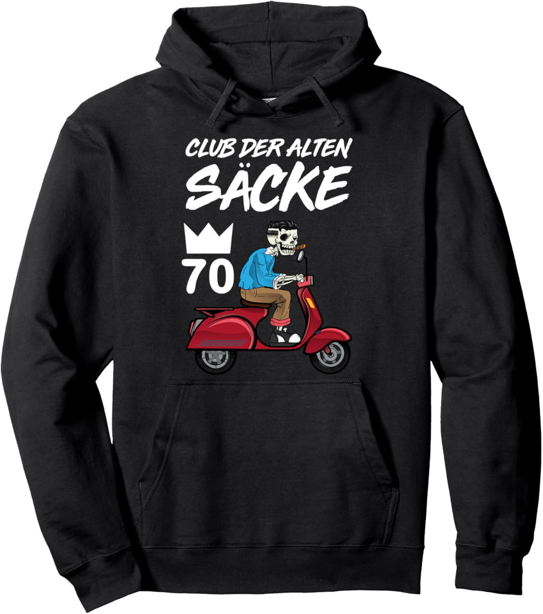 Club der alten Säcke 70 Geburtstag 70. Ehrentag Pullover Hoodie