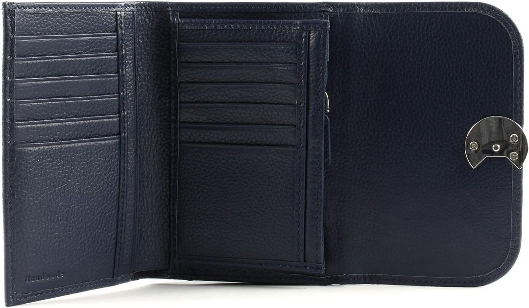 Coccinelle Craquante Small Flap Wallet Ink